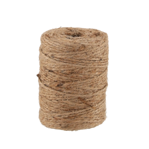 Sada jutového provázku 60 m a 10 zahradních štítků 10 × 6 cm