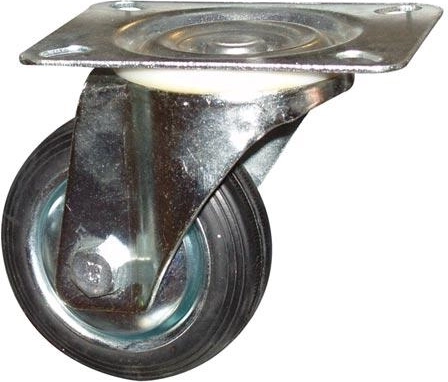 Otočné kolečko 125 mm, nosnost 80 kg