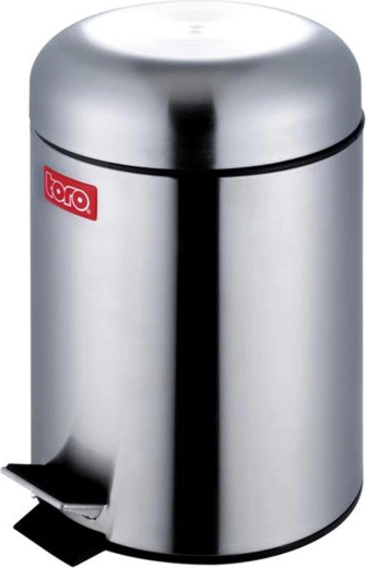 Retro koš na odpadky 3 l s pedálem, 17 × 27 cm