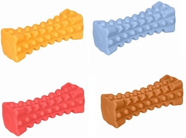 Zesílená pískací kost pro psy 15,5 cm - 1 kus