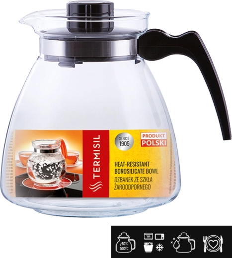 Žáruvzdorný skleněný džbán 2,1 l TERMISIL Ewa