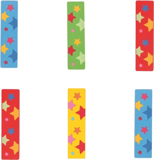 Bigjigs Toys dřevěné písmenko Hvězdička I