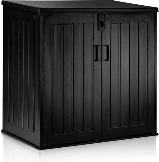 Zahradní úložná skříň 775 l černá