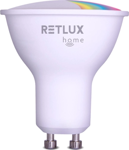 Chytrá LED žárovka RETLUX GU10 RGB CCT 4,5 W