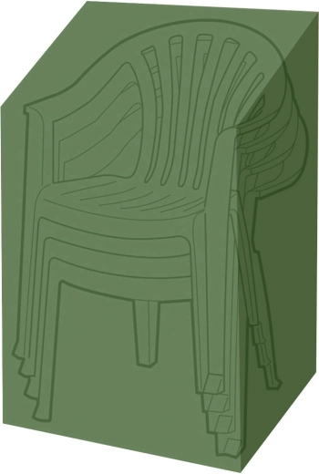 Krycí plachta na 4 zahradní židle 61 × 68 × 107 cm, PE 90 g/m², zelená