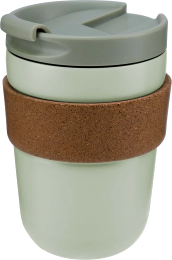 Nerezový termohrnek Kitchisimo 300 ml, světle zelený