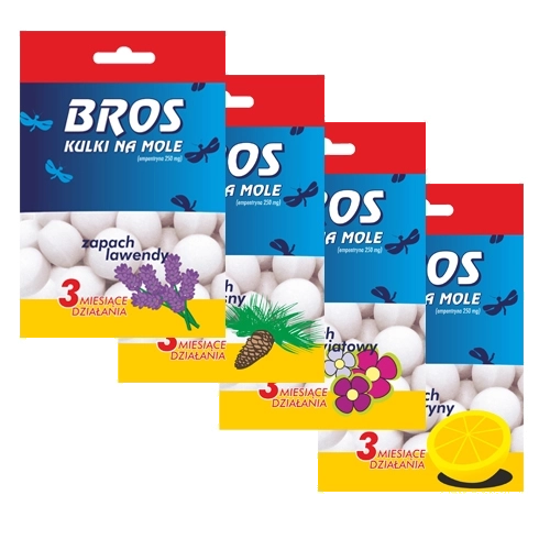 Bros kuličky proti molům s vůní levandule