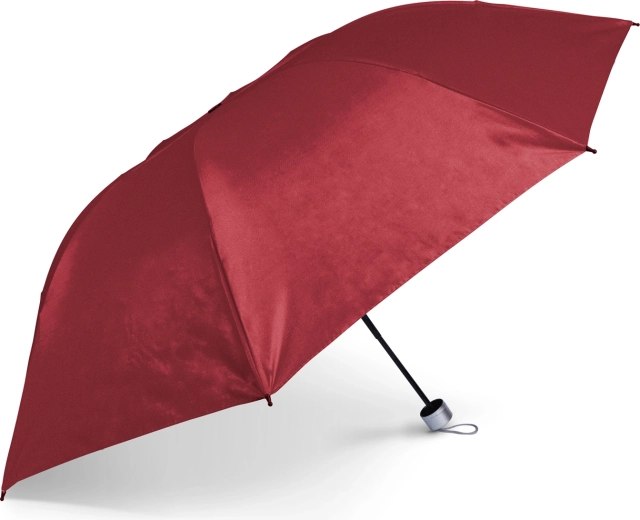 Červený skládací deštník s průměrem 96 cm