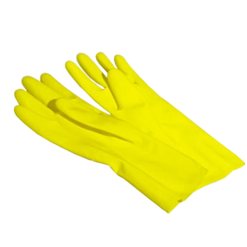 Gumové domácí rukavice Kuchcik S s bavlněnou podšívkou