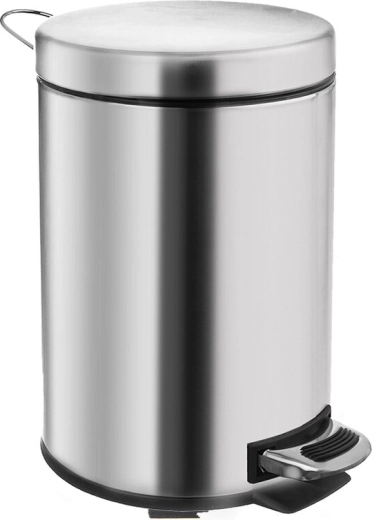 Nerezový odpadkový koš s pedálem 3 l