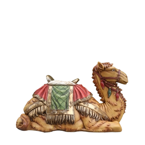 Figurka do betléma klečící velbloud 66 × 27 × 38 cm - 1 kus