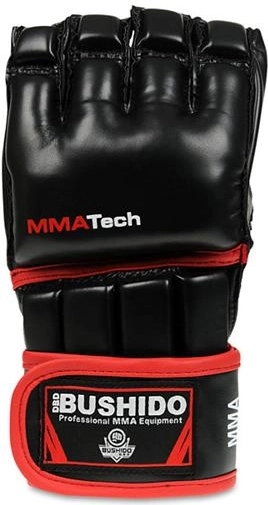 MMA rukavice DBX Bushido ARM-2014a – tréninkové otevřené rukavice