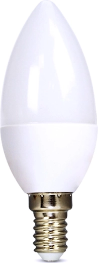 Solight LED žárovka svíčka E14 6 W 6000 K 510 lm