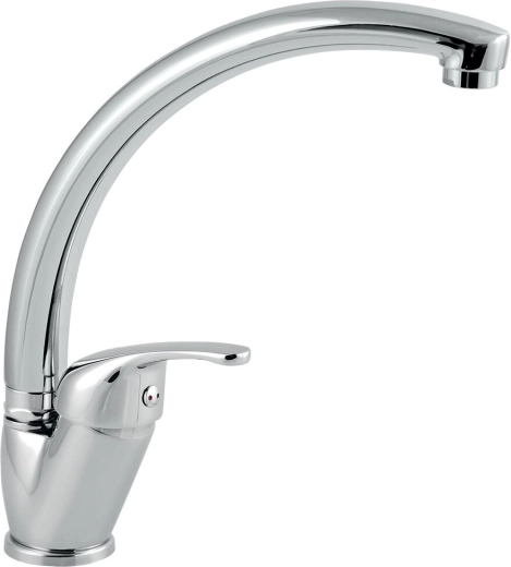 Dřezová baterie TITANIA IRIS, páková, chrom, ramínko 250 mm