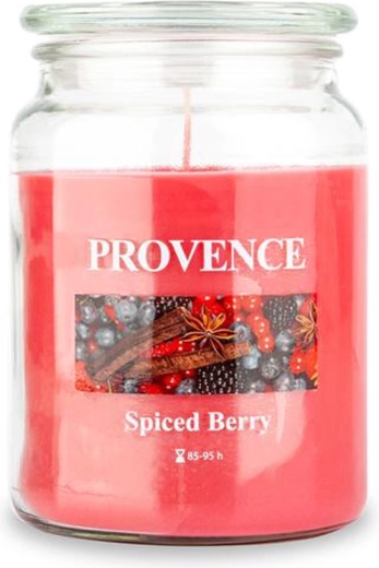Vonná svíčka ve skle PROVENCE spiced berry 95 hodin