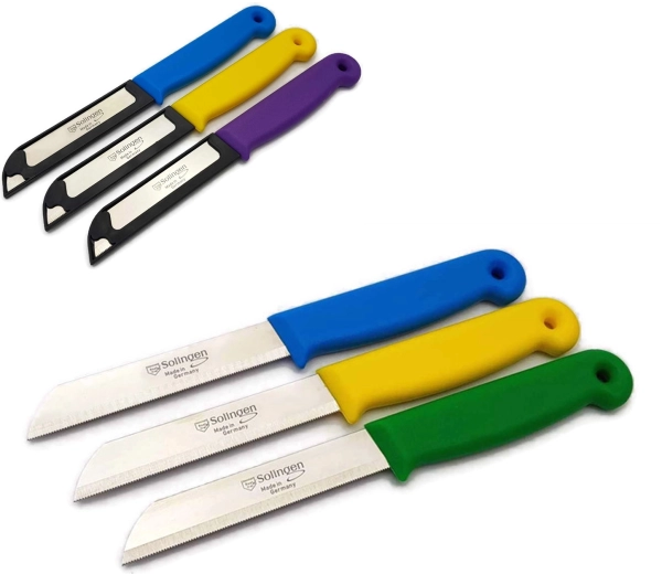 Kuchyňský nůž SOLINGEN 9 cm se zoubkovaným ostřím