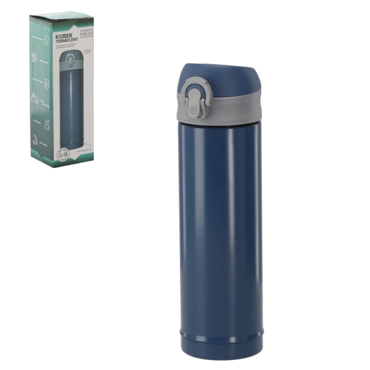 Termohrnek 450 ml modrý