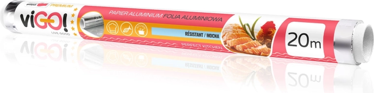 Hliníková fólie 20 m x 29 cm, 10 µm