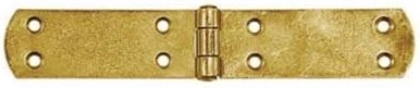 Závěs francouzský 140 × 33 × 2,5 mm, žlutě pozinkovaná ocel
