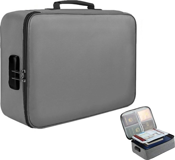 cestovní organizér na dokumenty se zámkem