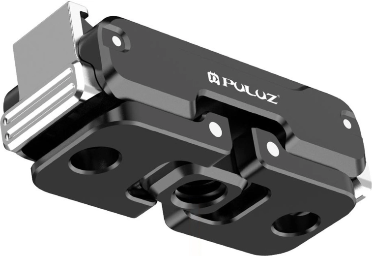 Magnetický kovový rychloupínací držák PULUZ pro DJI OSMO Nano – černý