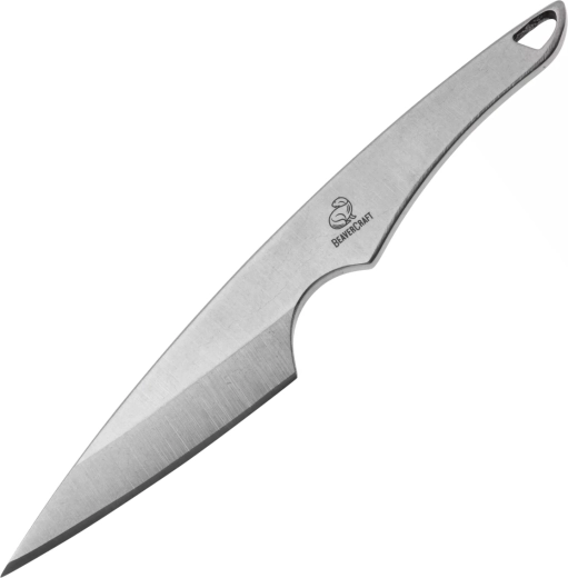 BeaverCraft NCK2 krční nůž s koženým pouzdrem