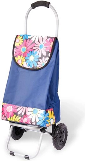 Nákupní taška na kolečkách 25 l s odnímatelnou textilní taškou
