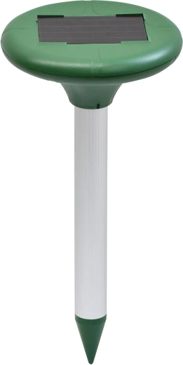 Solární odpuzovač krtků a hlodavců, kulatý 15 × 31 cm