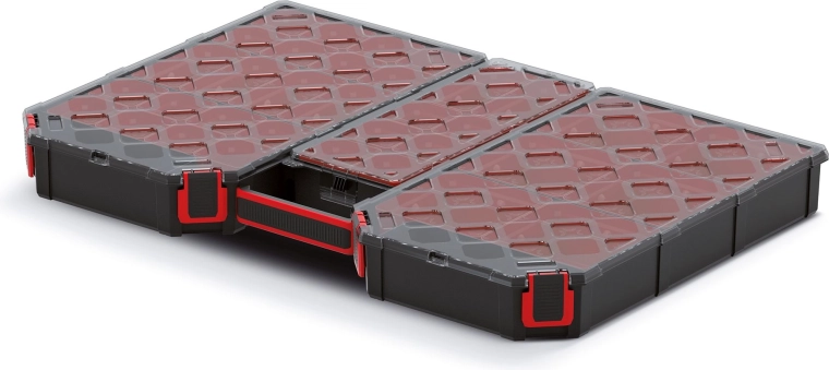 Organizér Tager Carbo Plus s průhledným víkem 577 × 390 × 60 mm