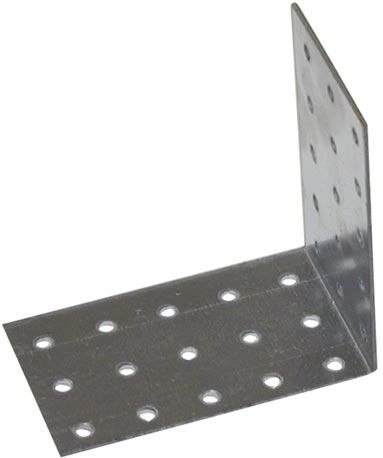 Konstrukční ocelový úhelník 60 × 120 × 120 mm, pozinkovaný