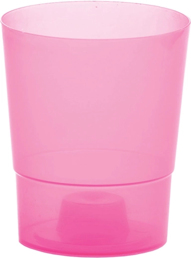 Květináč na orchideje COUBI ORCHID, 12,5 cm, transparentní růžový