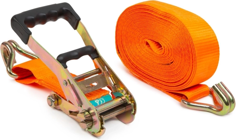 Upevňovací popruh s ráčnou 6 m × 38 mm, nosnost 1000 kg