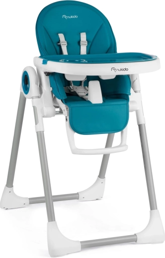 Jídelní židlička s lehátkem Nukido Belo tmavě modrá