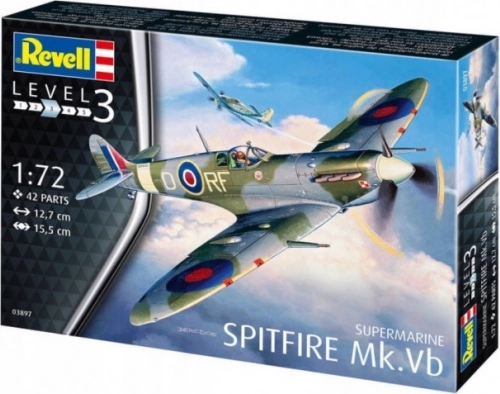 Plastikový model letounu Supermarine Spitfire Mk.VB