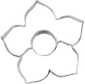 Vykrajovátko na cukroví lilie s kolečkem