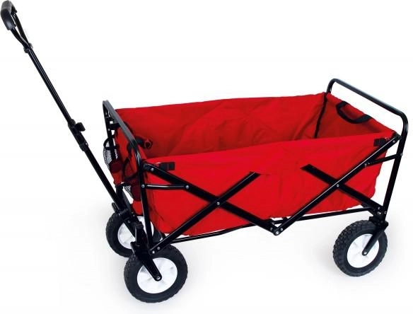 Skládací čtyřkolový vozík s nosností 70 kg