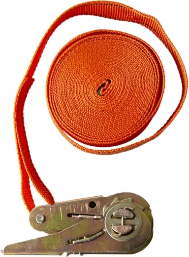 Upínací pás s ráčnou 25 mm, délka 5 m, nosnost 115 kg