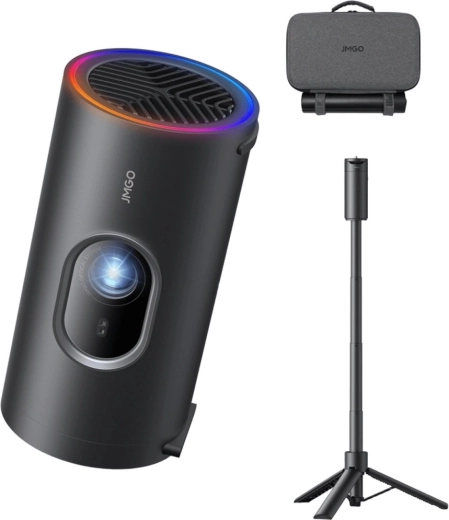 JMGO PicoPlay+ (2. generace) LED Full HD projektor – pack s powerbankou a stativem