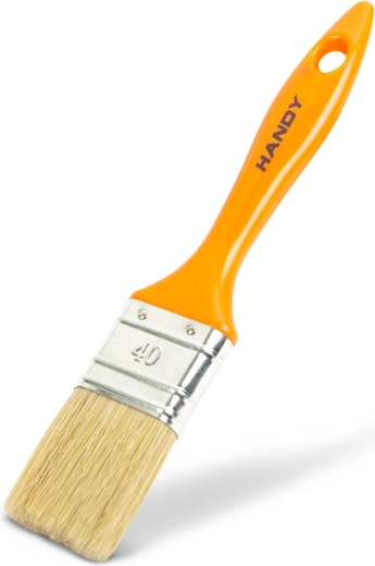 Plochý malířský štětec s plastovou rukojetí 40 mm