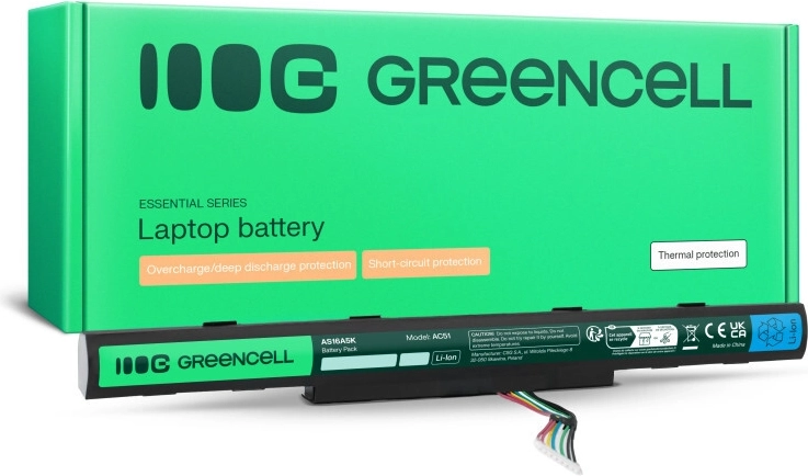 Baterie Green Cell pro Acer Aspire E5-553 14,6 V 2,2 Ah