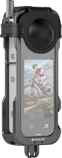 Kovové ochranné pouzdro s krytem objektivu pro Insta 360 X4