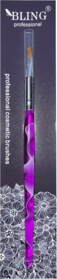 Profesionální gelový štětec Bling velikost 6 – Mottled