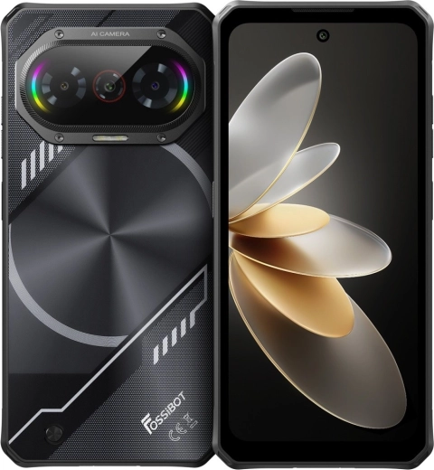 Odolný smartphone FOSSiBOT F114 černý