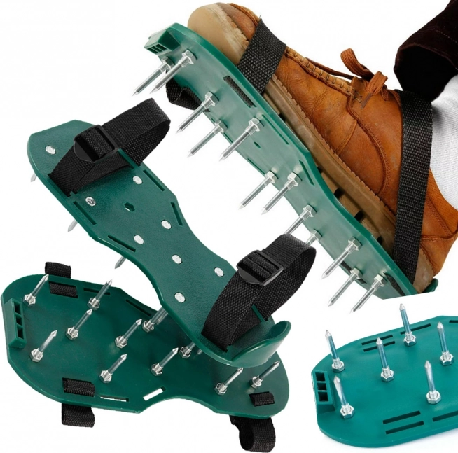 Zahradní provzdušňovací boty na trávník