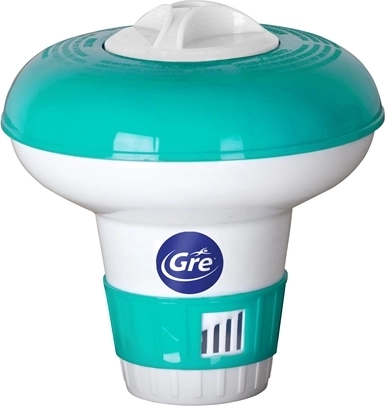 Plovoucí dávkovač chloru 7×20 g Gre