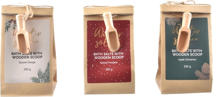 Vánoční sůl do koupele 200 g