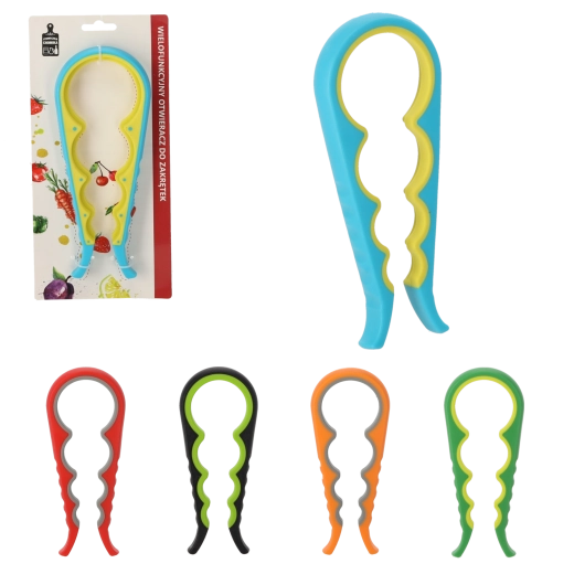 Multifunkční kuchyňský otvírák na víčka a lahve