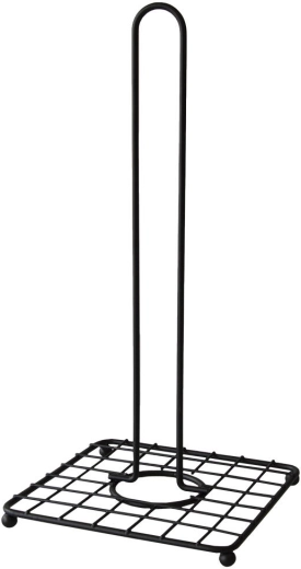 Stojan na kuchyňské utěrky 31 cm černý