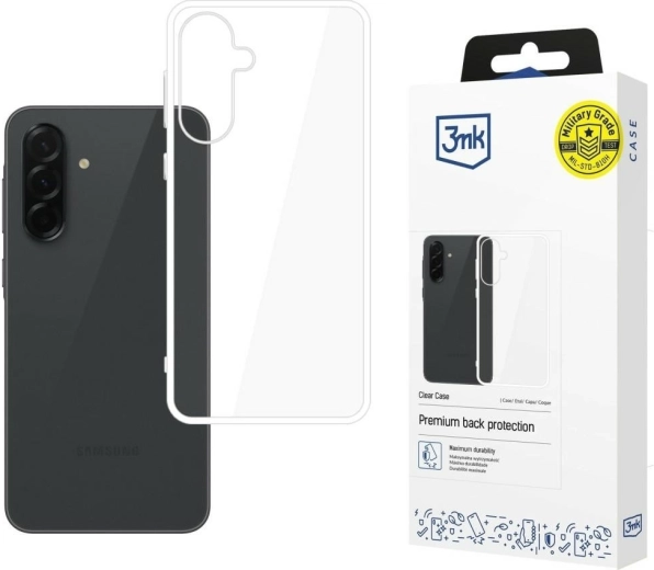 Pouzdro 3MK ClearCase průhledné pro Samsung Galaxy A37 5G
