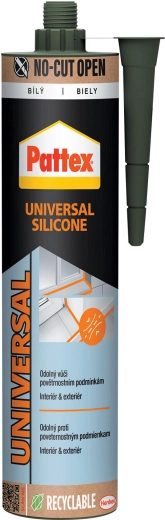 Pattex univerzální silikon bílý 280 ml